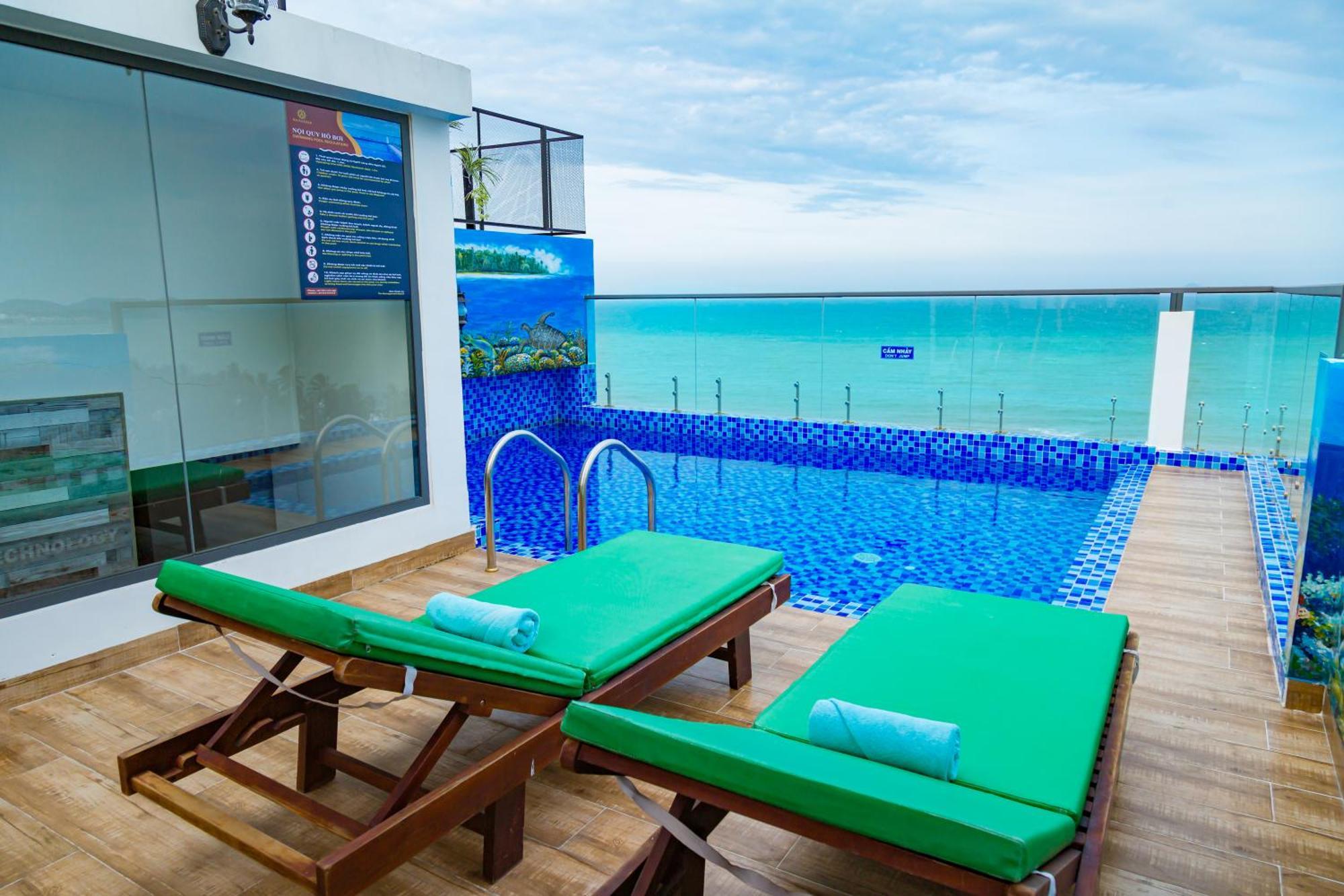 Azura Gold Hotel & Apartment ญาจาง ภายนอก รูปภาพ
