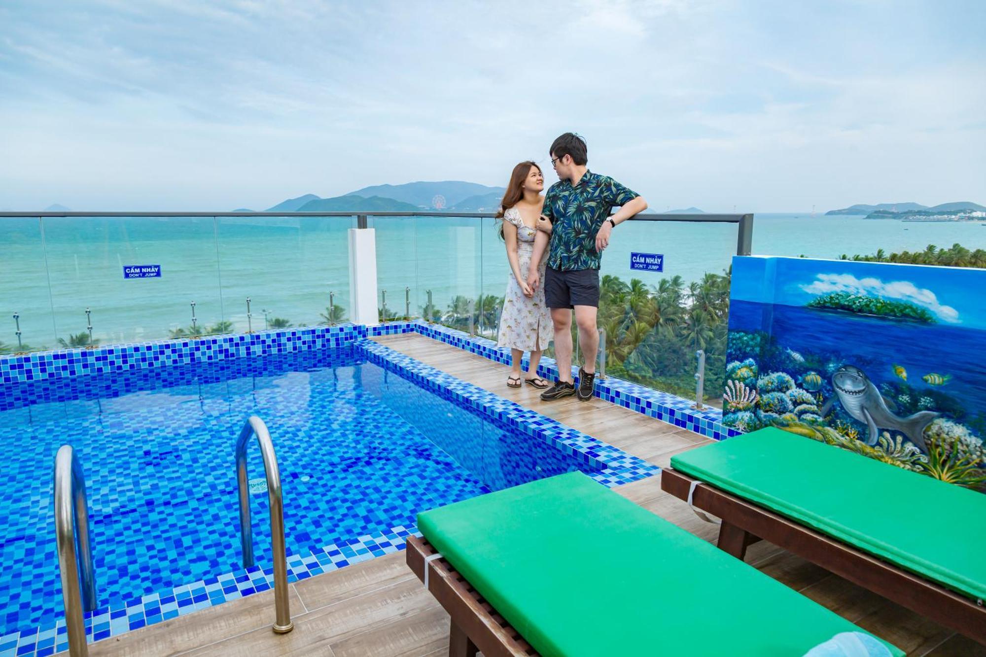 Azura Gold Hotel & Apartment ญาจาง ภายนอก รูปภาพ